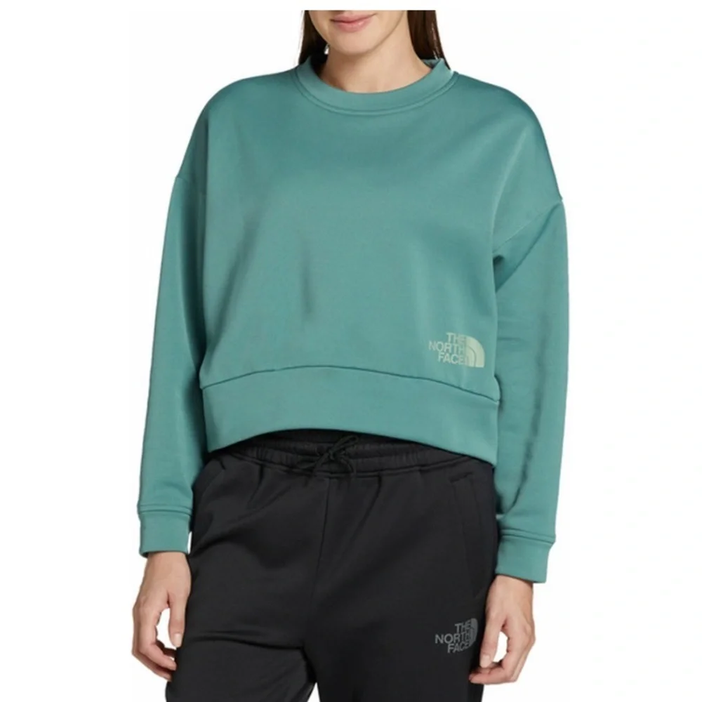 The north face horizon performance fleece crewneck sweatshirt relaxed fit Medium
